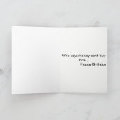 Basset-Geburtstagskarte Karte (Innenseite)