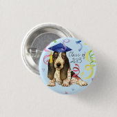 Basset Graduate Button (Vorne & Hinten)