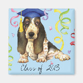 Basset Graduate Magnet (Vorne)