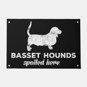 Basset hier verdorben fußmatte