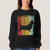 Basset Hound 1 Sweatshirt (Vorderseite)