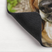 Basset Hound 2 Mousepad (Ecke)