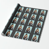 Basset Hound Absolvent Geschenkpapier (Ungerollt)