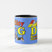 Basset Hound Agility Geschenke Tasse (Zentrum)