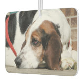 Basset Hound Autolufterfrischer (Links)