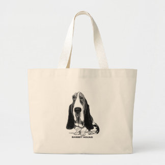 Basset Hound Bag Jumbo Stoffbeutel