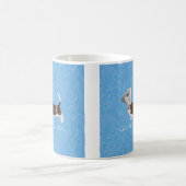 Basset Hound bald gut laufen Kaffeetasse (Mittel)