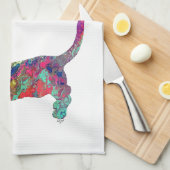 Basset Hound, Basset Hound Geschirrtuch (Viertel Falte)