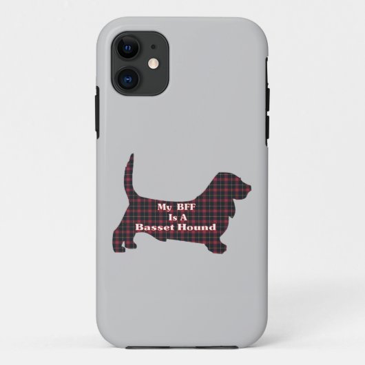 Basset Hound-BESTE FREUNDIN Case-Mate iPhone Hülle (Rückseite)