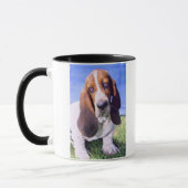 Basset-Hound-Bild Tasse (Links)