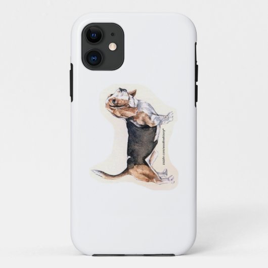 Basset Hound Case-Mate iPhone Hülle (Rückseite)