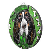 Basset Hound Dartscheibe (Vorderseite rechts)