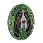 Basset Hound Dartscheibe (Vorderseite Links)