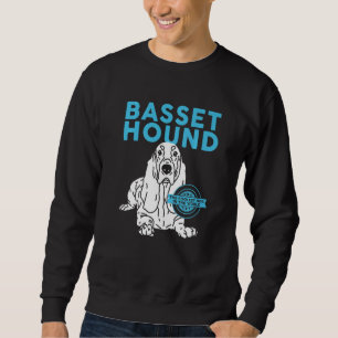 Basset Hound der Coole Hundebesitzer Basset Houn Sweatshirt