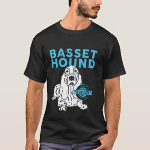 Basset Hound der Coole Hundebesitzer Basset Houn T-Shirt