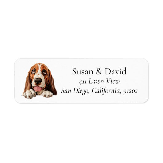 Basset Hound Dog (Vorne)