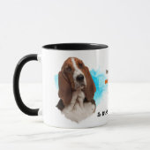Basset Hound Dog Loyal Friend Tasse (Links)