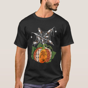 Basset Hound Dog Pumpkin Pet Halloween T-Shirt