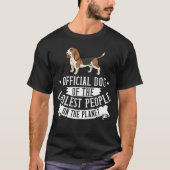 Basset Hound Dog Puppies Owner 1 T-Shirt (Vorderseite)