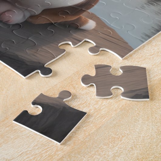 Basset Hound Dog   Puzzle (Seite)