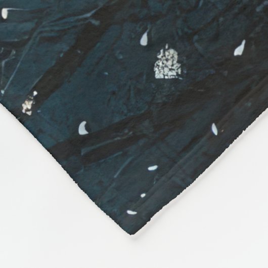 Basset Hound Dog Roller Untersetzer Weihnachten Fleecedecke (Ecke)