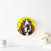 Basset Hound Dog Runde Wanduhr (Zuhause)