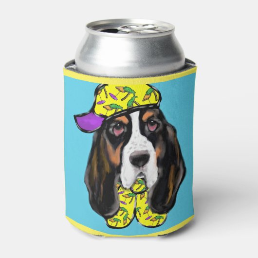 Basset Hound Dosenkühler (Kanne Vorderseite)