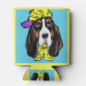 Basset Hound Dosenkühler (Rückseite)