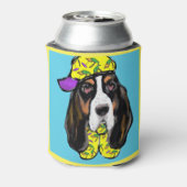 Basset Hound Dosenkühler (Kanne Rückseite)