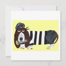Basset Hound Einbrecher