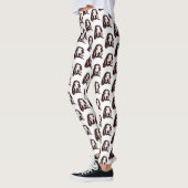 Basset Hound Face Leggings (Links)