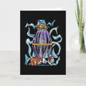 Basset Hound - Ferienkarte Feiertagskarte (Vorderseite)