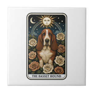 Basset Hound Fliese