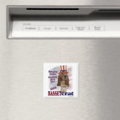 Basset Hound Geschenke Magnet (In Situ (Geschirrspüler))