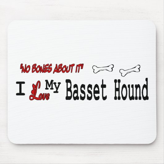 Basset Hound Geschenke Mousepad (Vorne)