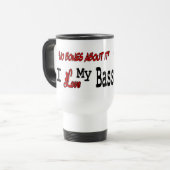 Basset Hound Geschenke Reisebecher (Vorderseite Links)
