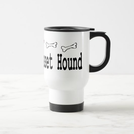 Basset Hound Geschenke Reisebecher (Rechts)
