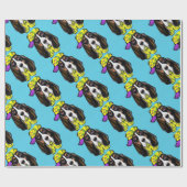 Basset Hound Geschenkpapier (Flach)