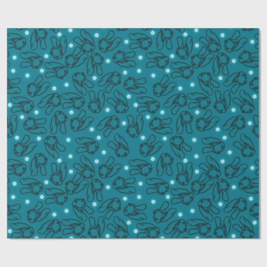 Basset Hound Geschenkpapier (Flach)