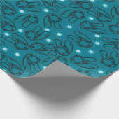 Basset Hound Geschenkpapier (Ecke)