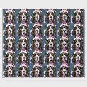BASSET HOUND GESCHENKPAPIER (Flach)