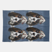 BASSET HOUND GESCHIRRTUCH (Horizontal)