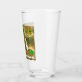 Basset Hound Gold Happy St Patricks Day Glas (Links)