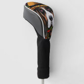 BASSET HOUND GOLF HEADCOVER (angewinkelt)