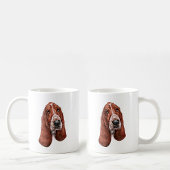 Basset Hound Graphic Kaffeetasse