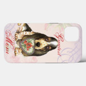 Basset Hound Heart Mama Case-Mate iPhone Hülle (Rückseite (Horizontal))