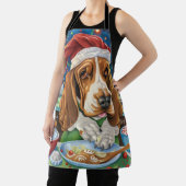 Basset Hound Holiday Baking: Festliche Weihnachten Schürze (InSitu)