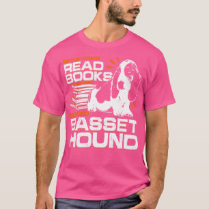 Basset Hound Hund Buch Lesen Lover Geschenk T-Shirt