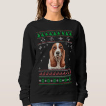 Basset Hound Hund Lover Ugly Christmas Sweater Xma
