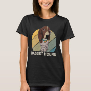 Basset Hound Hund Mama Walk Dog Redewendungen Züch T-Shirt